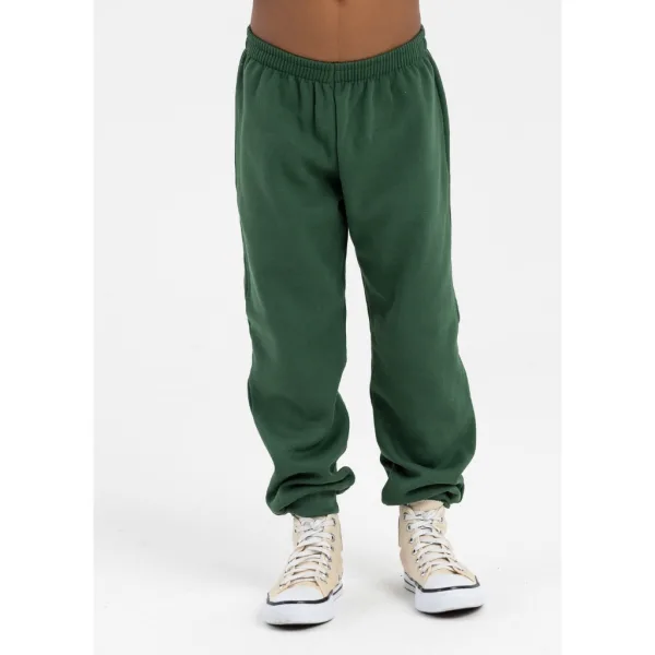 Calça Infantil de Moletinho com Punho Unissex Calça infantil de moletinho com punho unissex para meia-estação