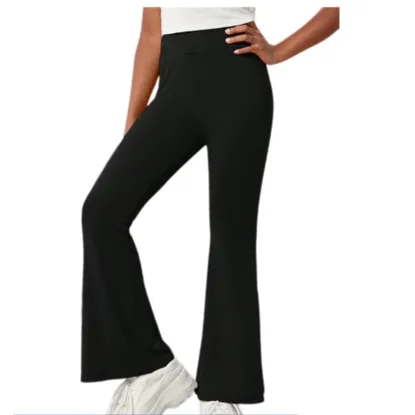 Legging Flare Infantil para Meninas | Do 4 ao 14 Calça legging flare infantil em suplex para meninas