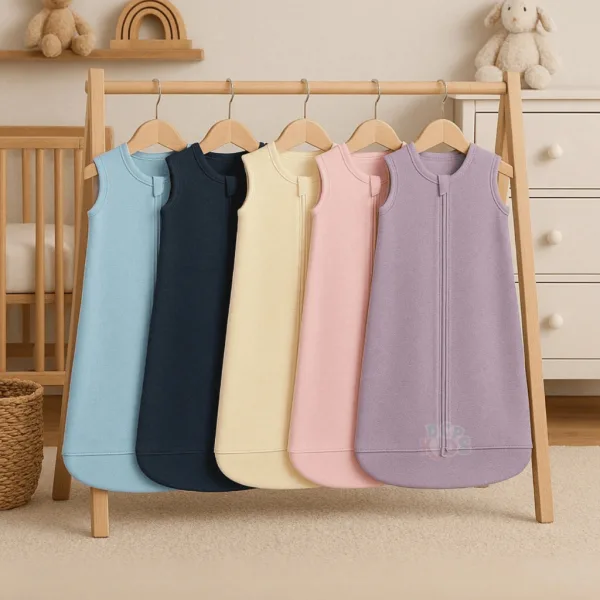 Saco de dormir para bebê casulo com algodão premium Saco de dormir para bebê em formato casulo