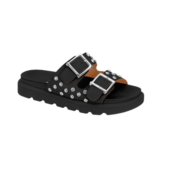 Sandália Flat Vizzano Feminina para Looks Versáteis Sandália flat feminina Vizzano