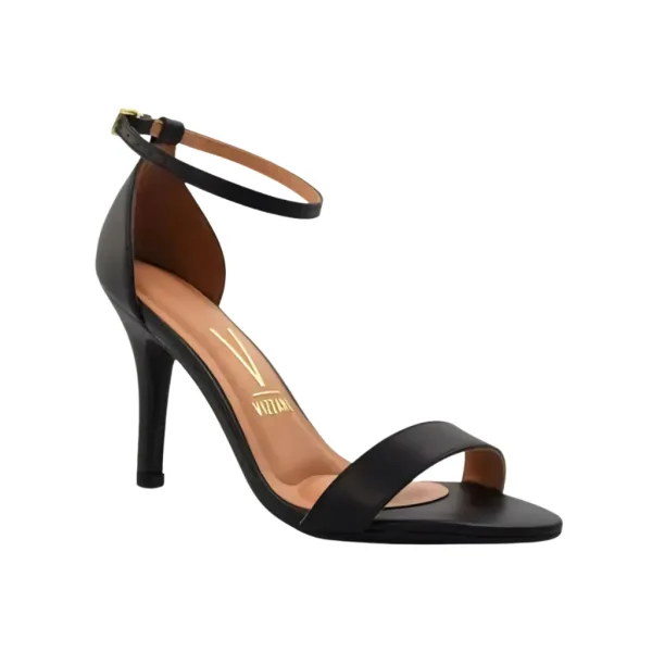 Sandália Vizzano de Salto Fino Alto para Looks Elegantes Sandália feminina Vizzano com salto fino alto e estilo clássico